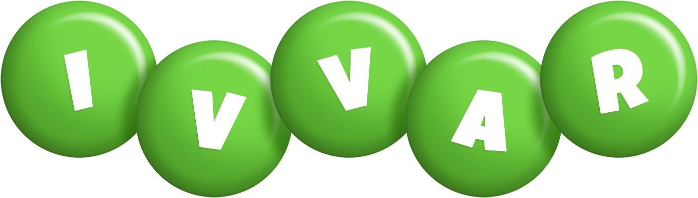 Ivvar candy-green logo
