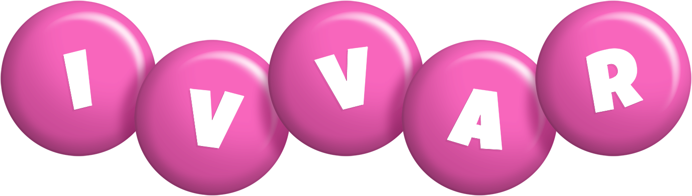 Ivvar candy-pink logo