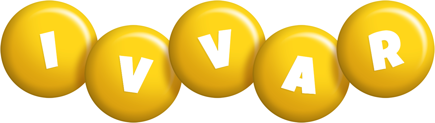 Ivvar candy-yellow logo