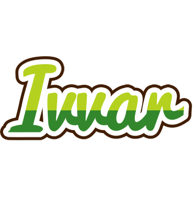 Ivvar golfing logo