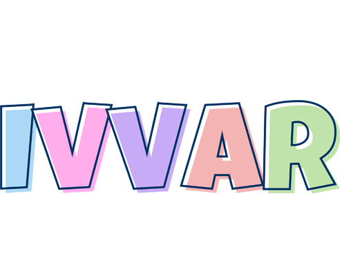 Ivvar pastel logo