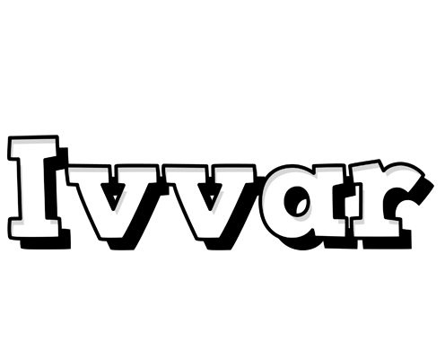 Ivvar snowing logo