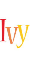 Ivy birthday logo