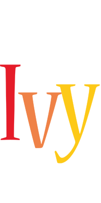 Ivy birthday logo