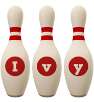 Ivy bowling-pin logo