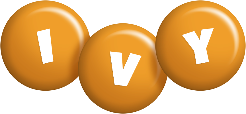 Ivy candy-orange logo