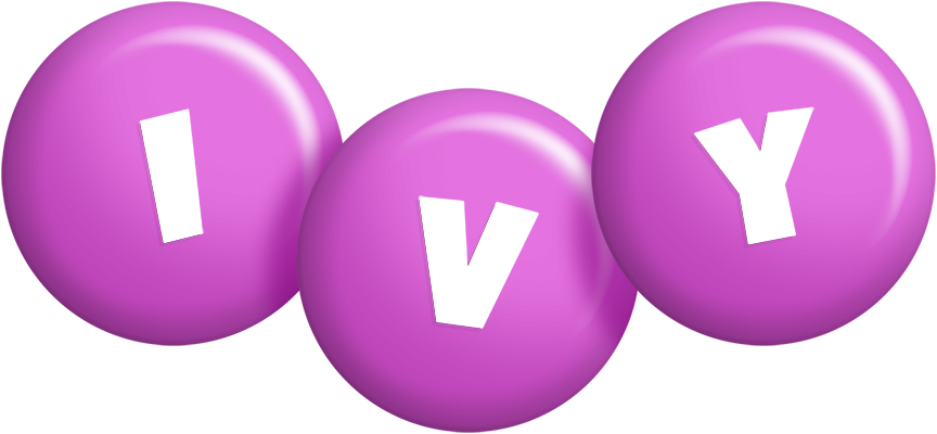 Ivy candy-purple logo