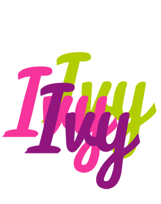 Ivy flowers logo