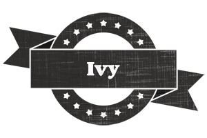 Ivy grunge logo