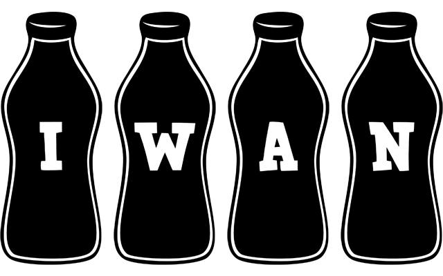 Iwan bottle logo