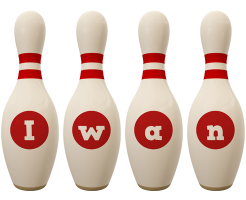 Iwan bowling-pin logo
