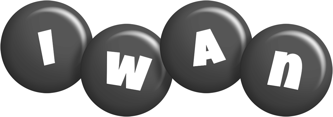 Iwan candy-black logo