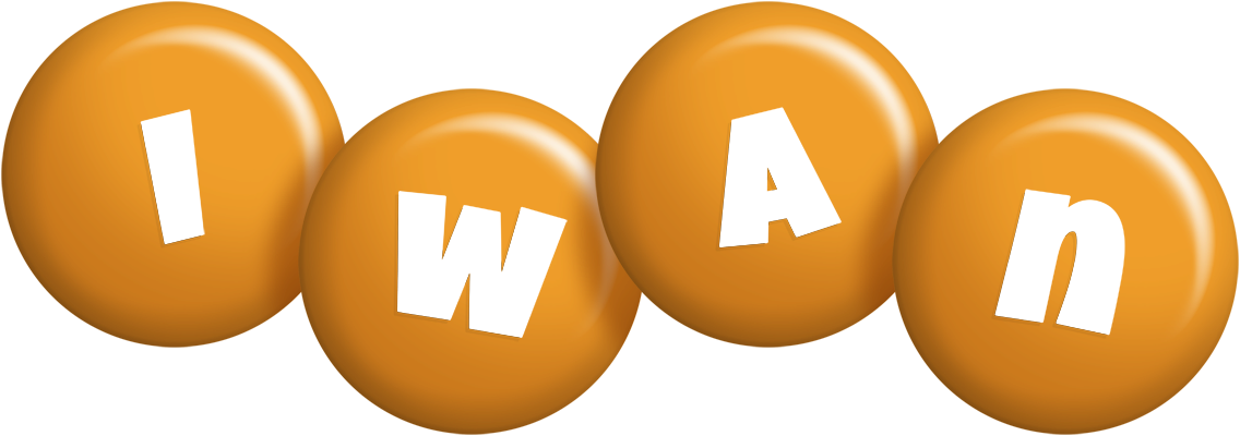 Iwan candy-orange logo