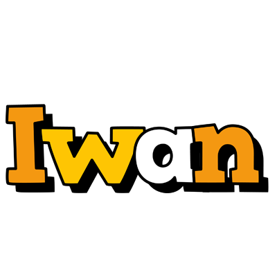 Iwan cartoon logo