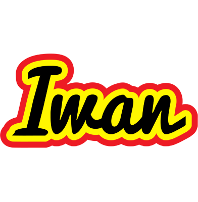 Iwan flaming logo