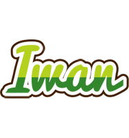 Iwan golfing logo