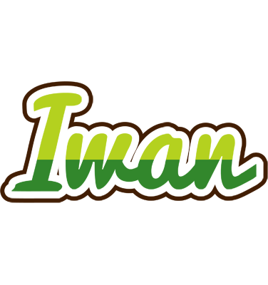 Iwan golfing logo