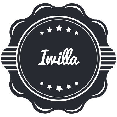 Iwilla badge logo