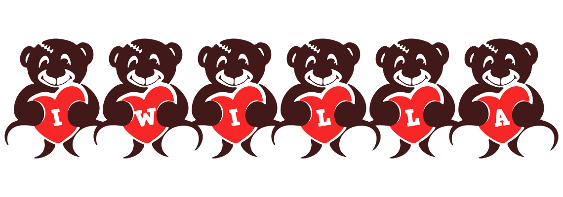Iwilla bear logo