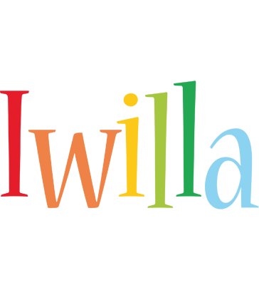 Iwilla birthday logo