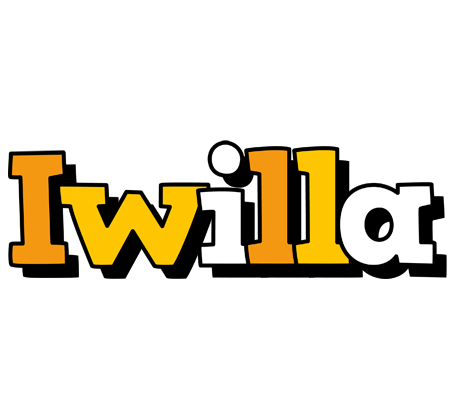 Iwilla cartoon logo