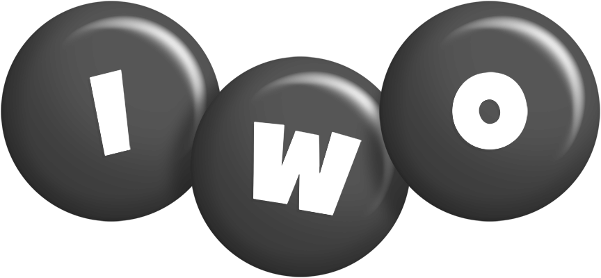 Iwo candy-black logo