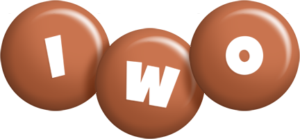 Iwo candy-brown logo