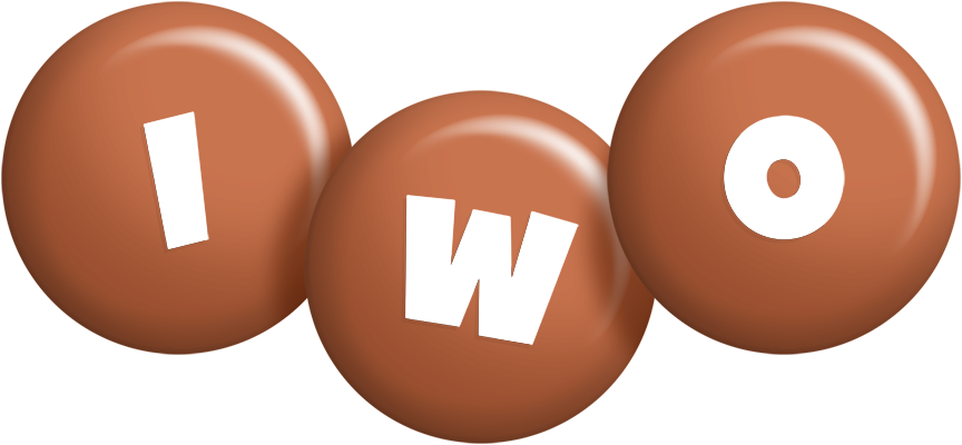 Iwo candy-brown logo