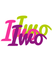 Iwo flowers logo