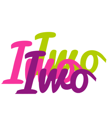 Iwo flowers logo