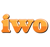 Iwo orange logo