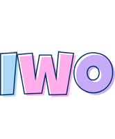 Iwo pastel logo