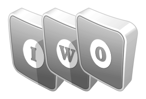 Iwo silver logo