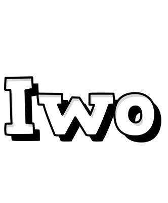 Iwo snowing logo