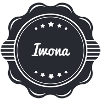 Iwona badge logo