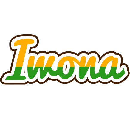 Iwona banana logo
