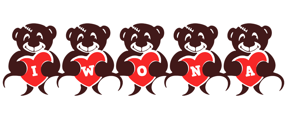 Iwona bear logo