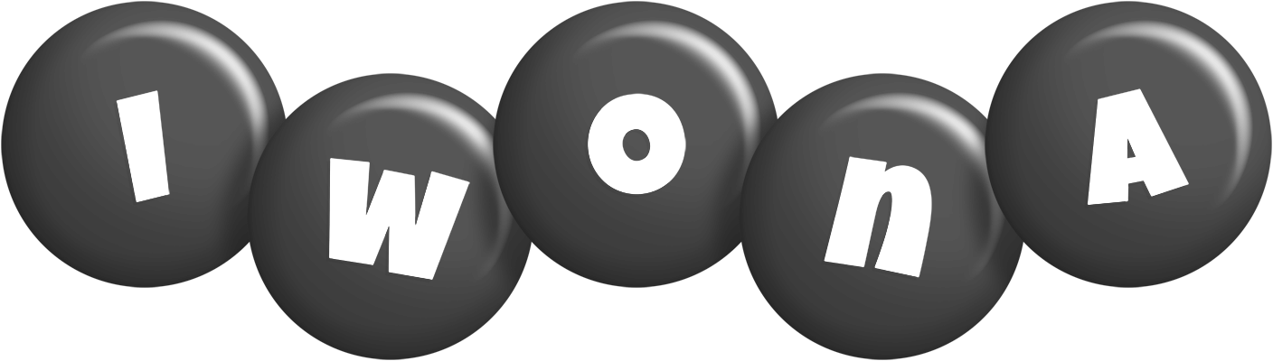 Iwona candy-black logo