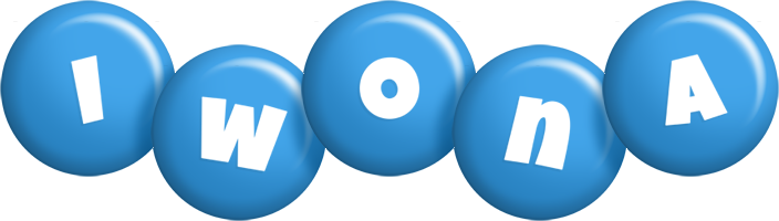 Iwona candy-blue logo
