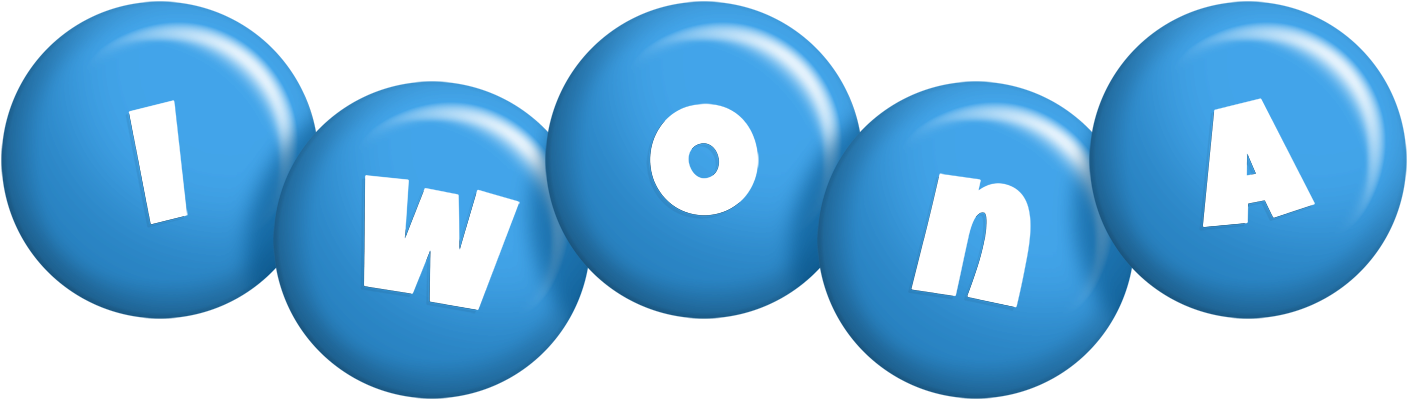 Iwona candy-blue logo
