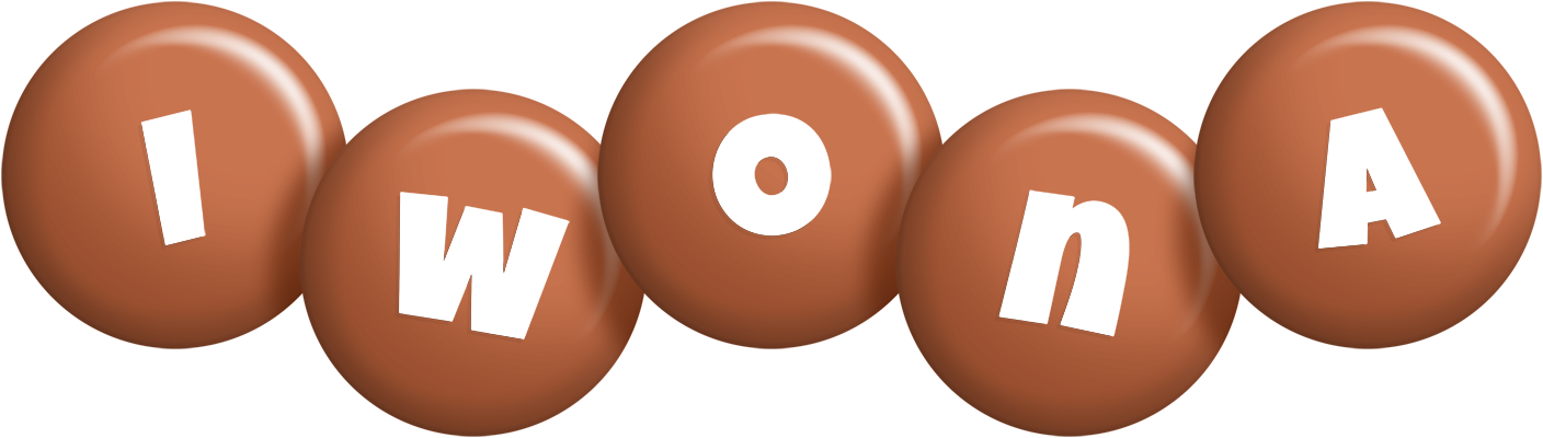 Iwona candy-brown logo