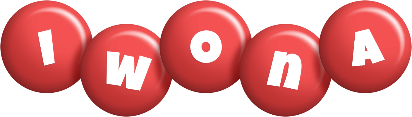 Iwona candy-red logo
