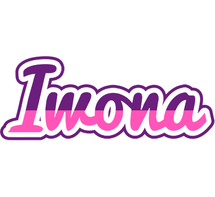 Iwona cheerful logo