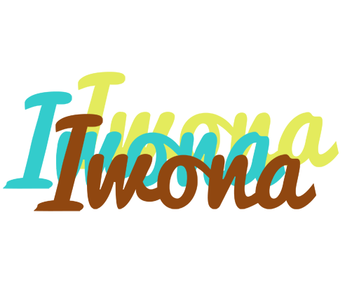 Iwona cupcake logo