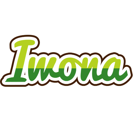 Iwona golfing logo