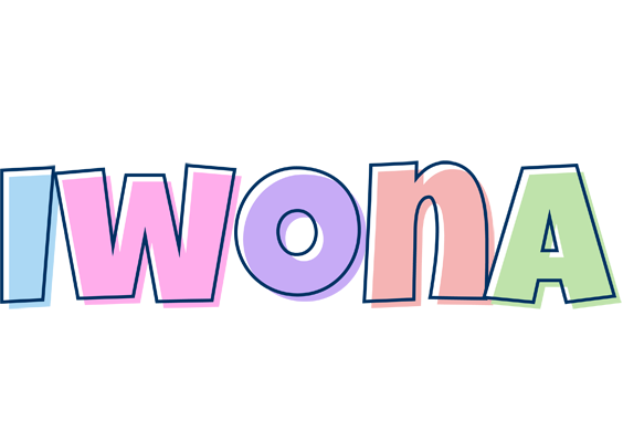 Iwona pastel logo