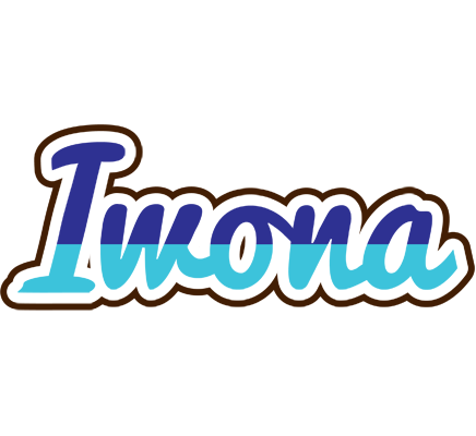 Iwona raining logo