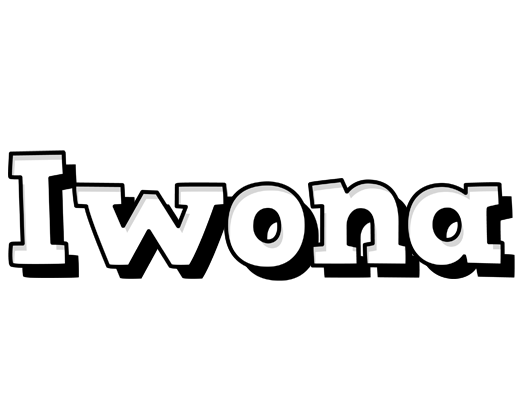 Iwona snowing logo