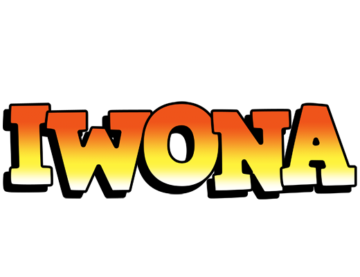 Iwona sunset logo