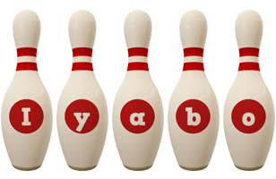 Iyabo bowling-pin logo